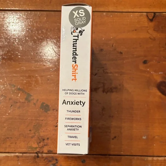 Thundershirt Solid Gray Dog Anxiety Vest - Picture 6 of 7